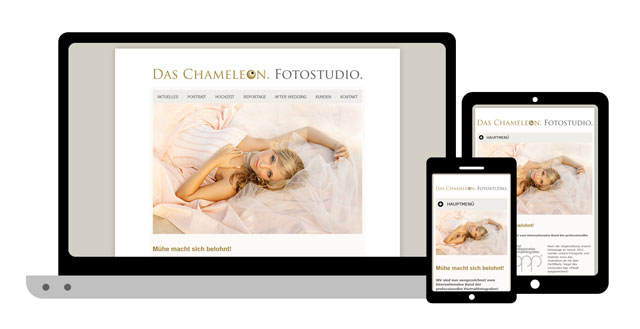 responsive layout - das chameleon